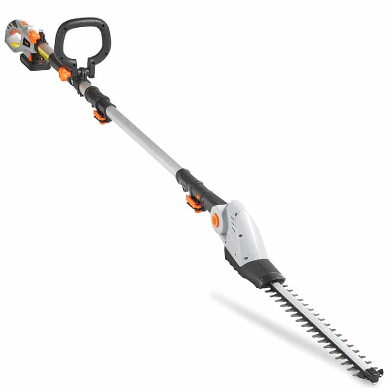 best battery powered pole hedge trimmer